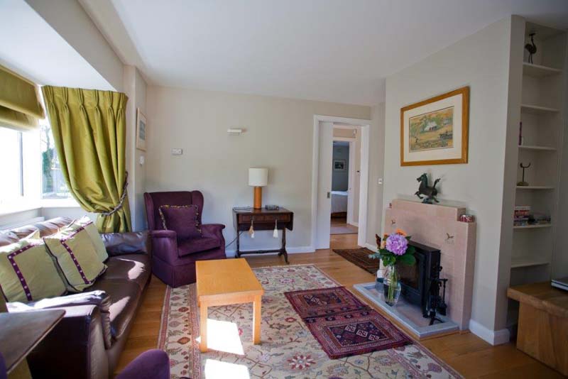The sitting room at Ponds Cottage