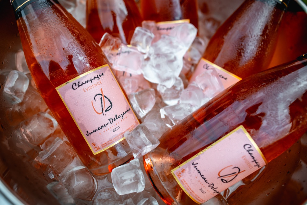 Champagne on ice