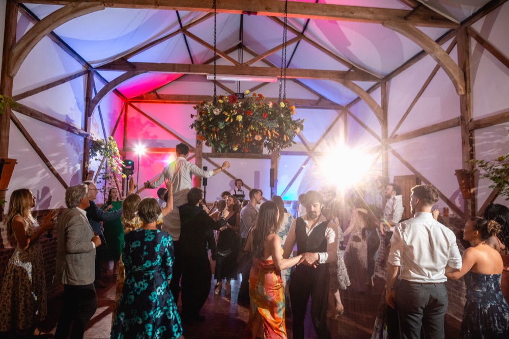 Dancing in the barn